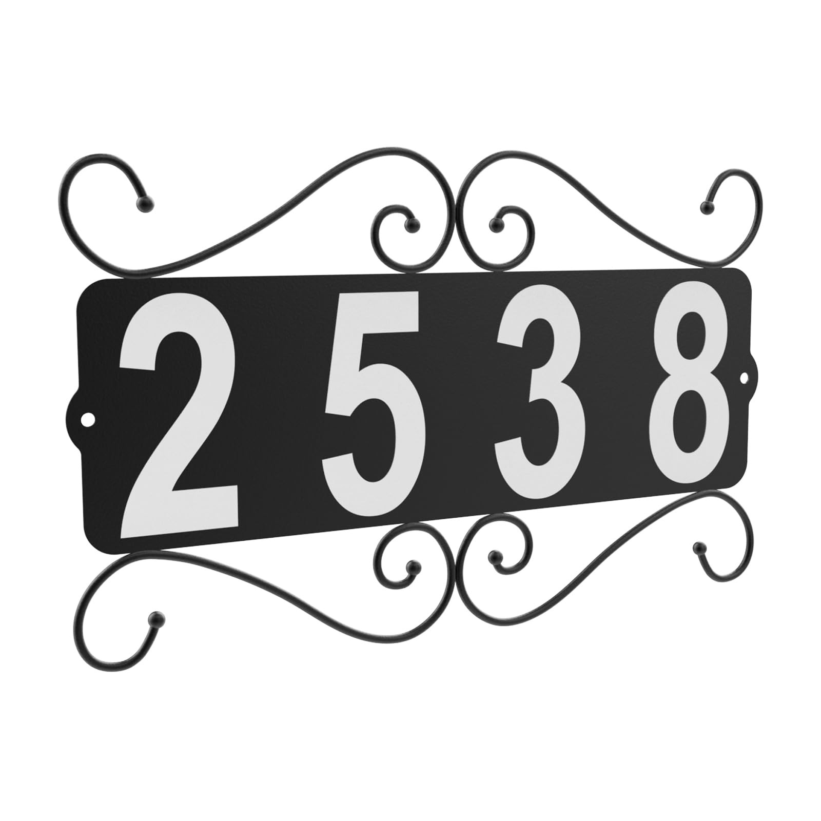 IVWVI Metal Address Plaque, Address Number, Waterproof, Horizontal & Vertical…