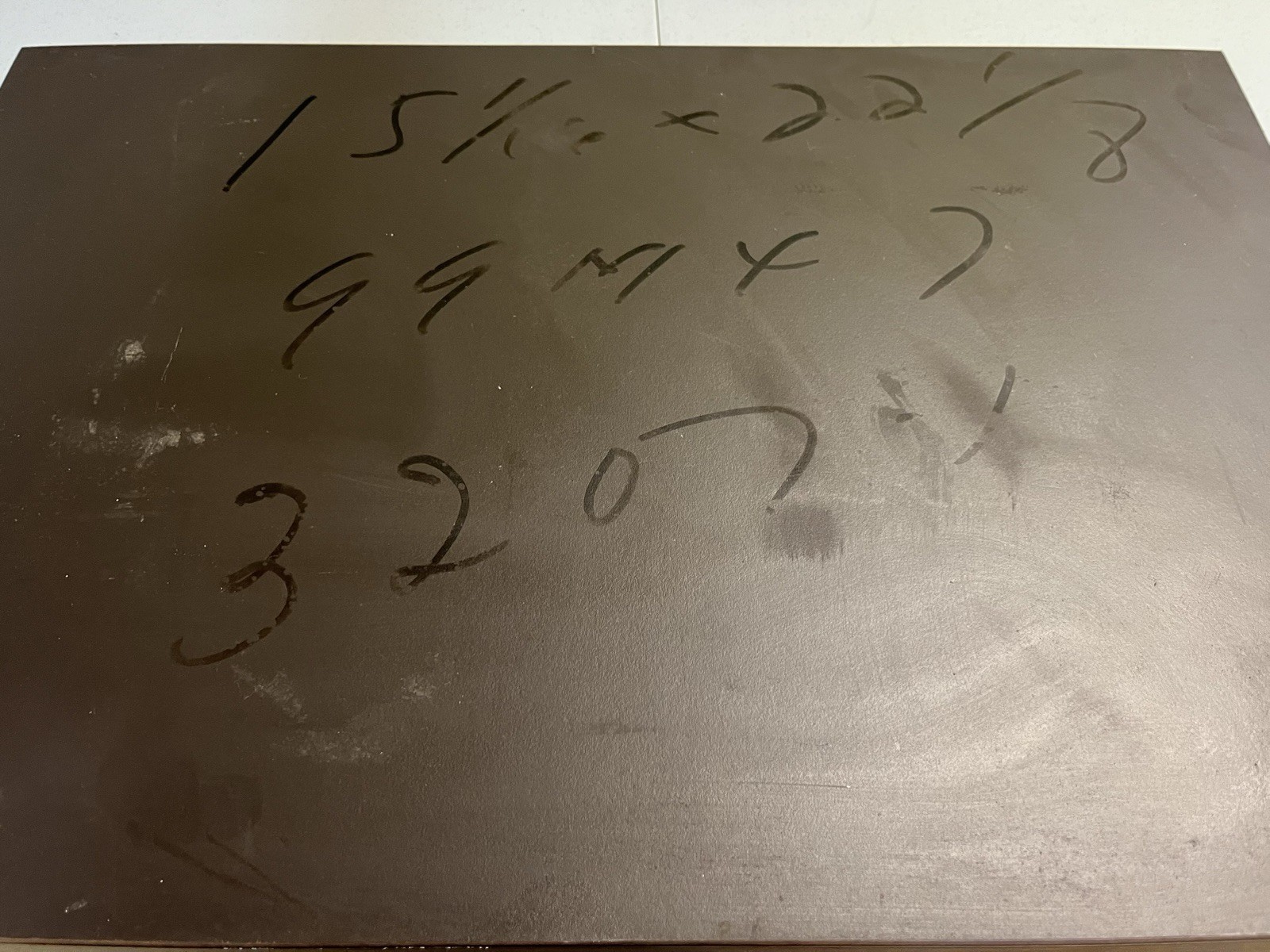 Plaque Countertop 22 1/8 X 15 1/16 X 1 3/4 14lbs