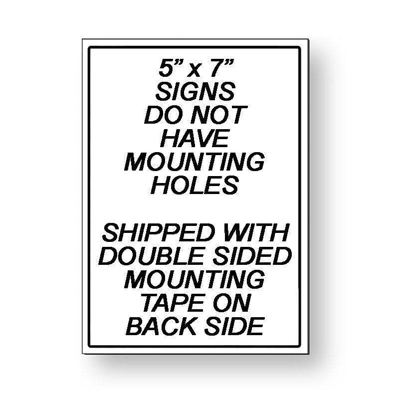 Packages And Deliveries Here Sign / Decal I305 / Magnetic Sign