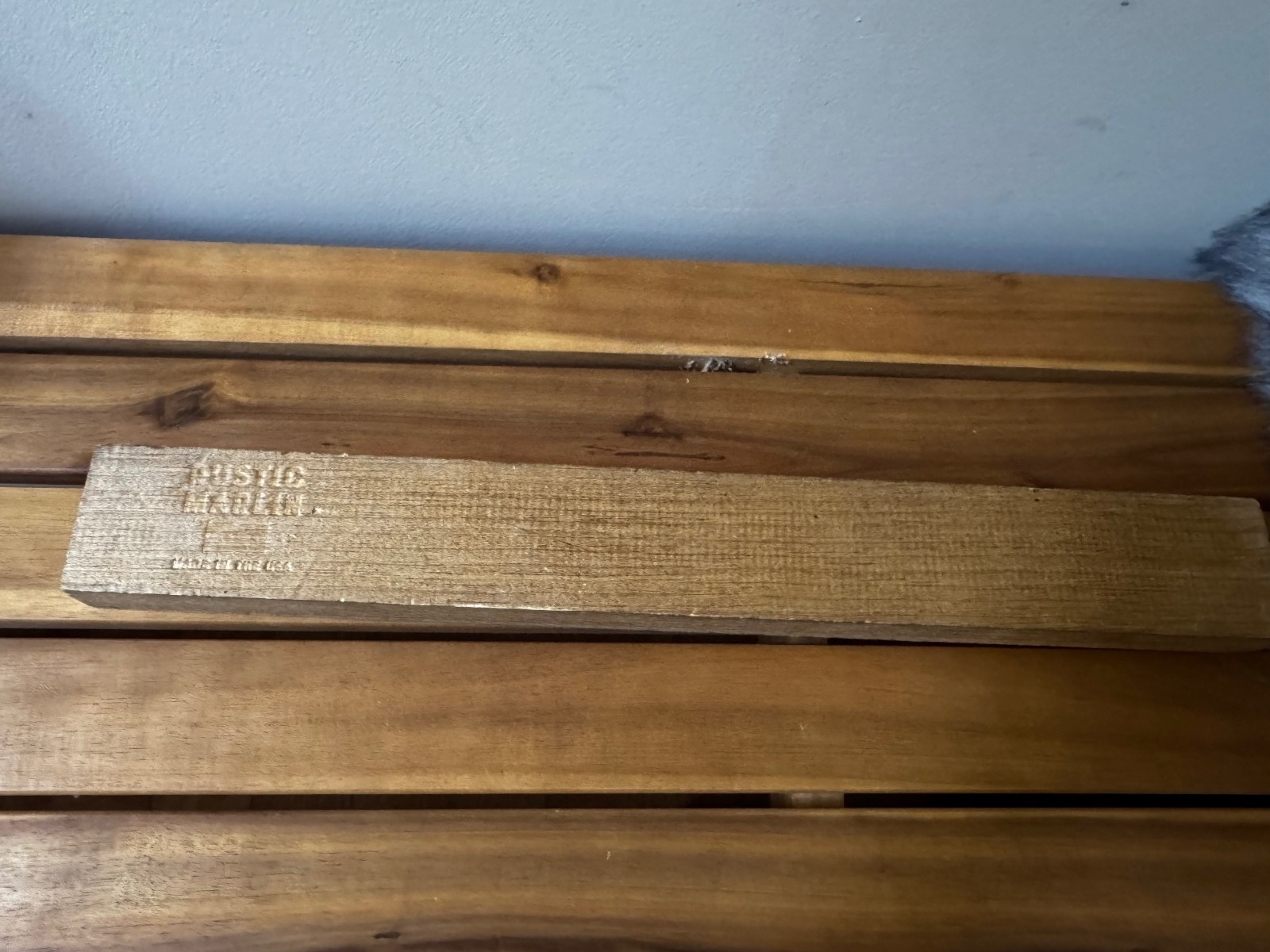 Rustic Marlin Wooden Coffee Bar Sign Shelf Sitter Made in USA 19″