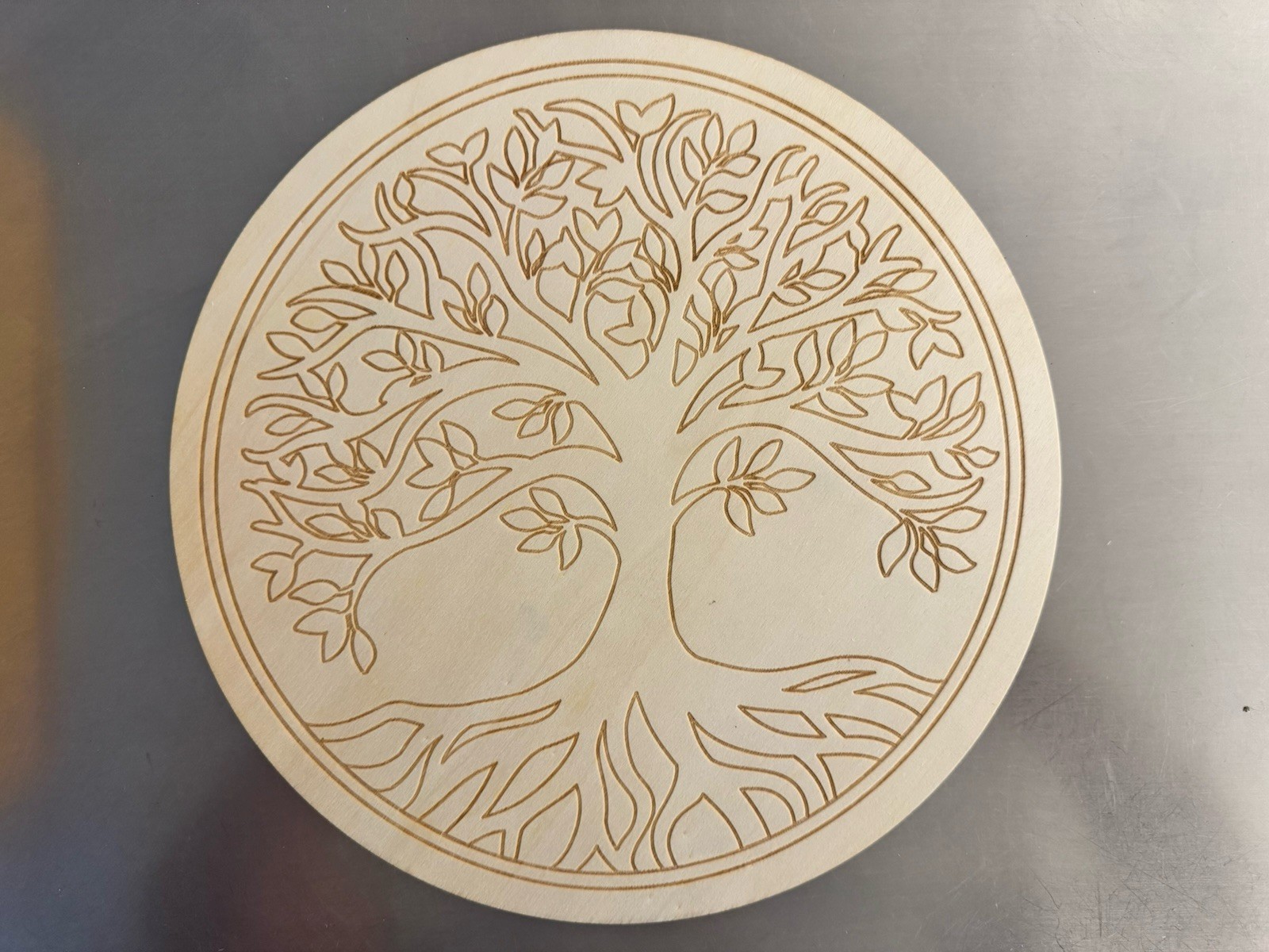 Wooden Tree Of Life 12” Circle