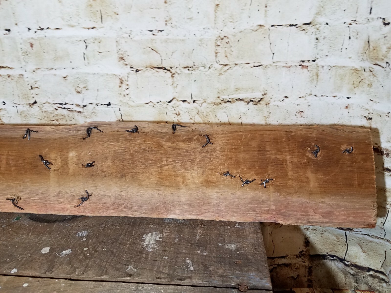 PRIMITIVE ‘ANTIQUES’ SIGN: HANDMADE OF HARDWARE: ONE OF A KIND – SEE PICS