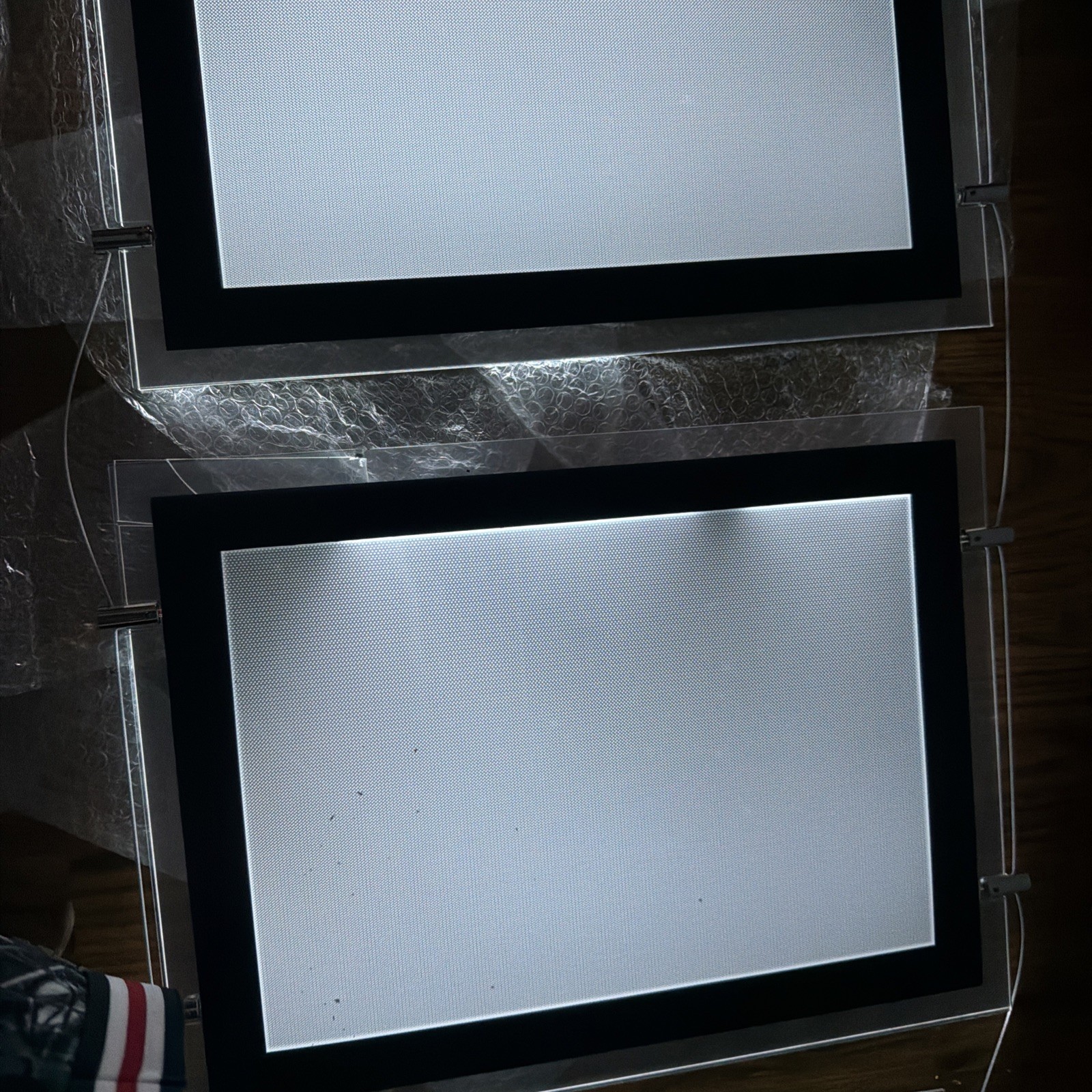 A3 & A4 Real Estate Window Hanging Led Backlit Picture Frame Display Sign Holder