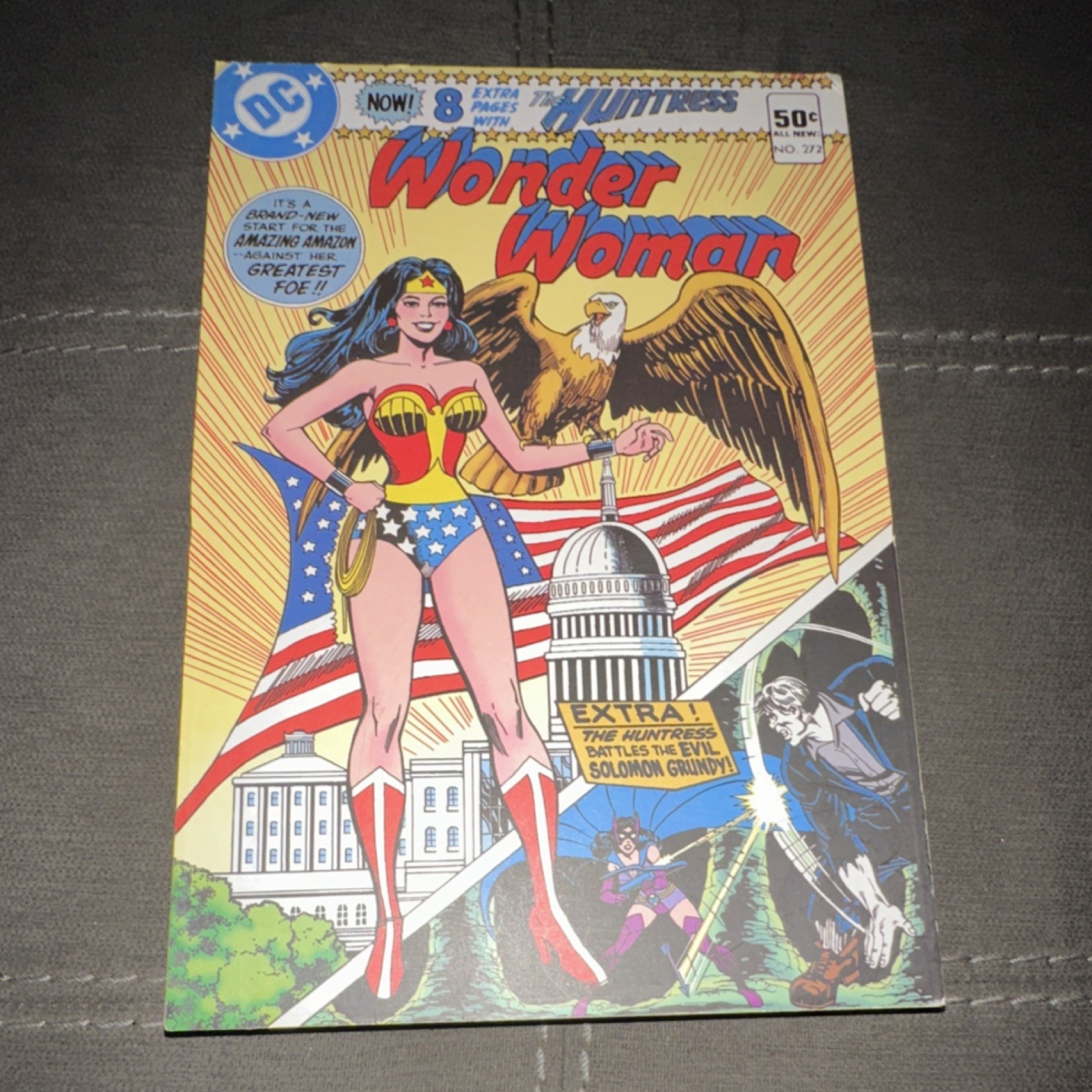 Edge Home Wonder Woman Comic Book Wall Sign Multicolor 7.25×10.25 in DC Comics