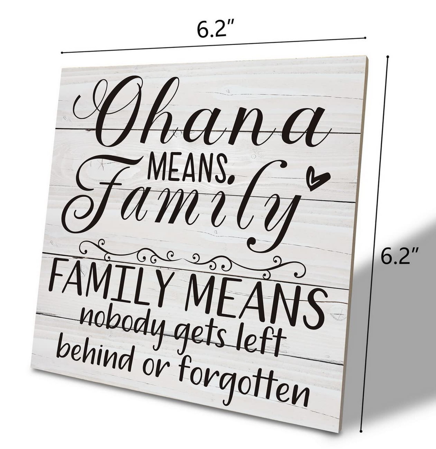 Family Sign, Ohana Means Family, Family Means Nobody Gets Left Behind or Forg…