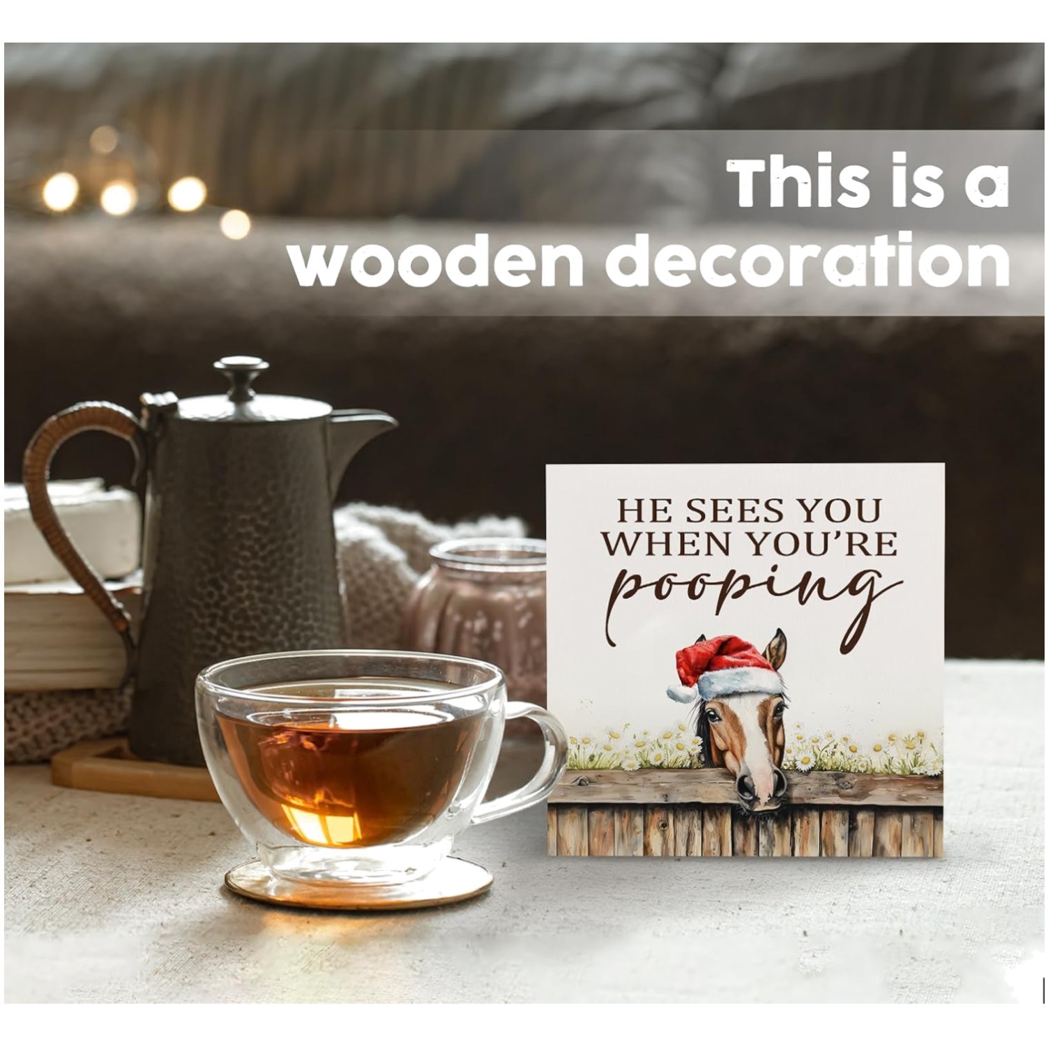 Motivational Home Decor Accent – Tabletop/Wall Mount