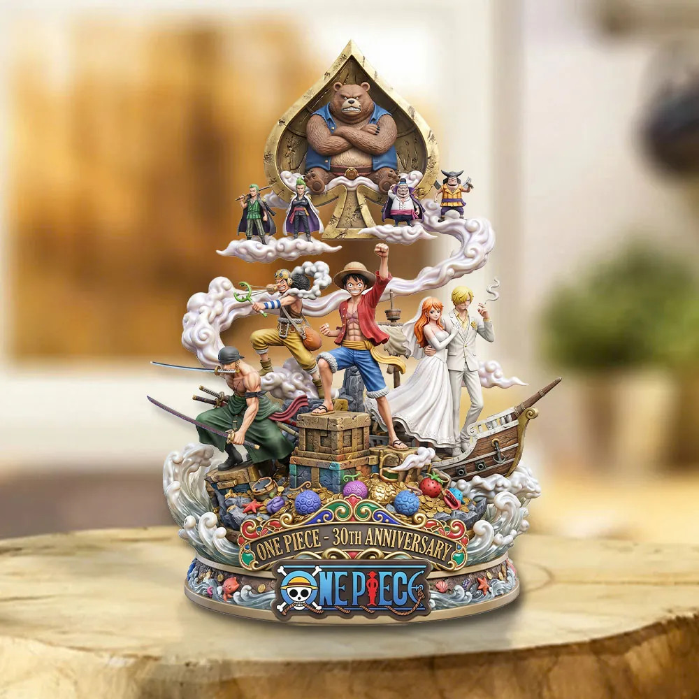 One Piece 30th Anniversary Custom Shape Acrylic Plaque