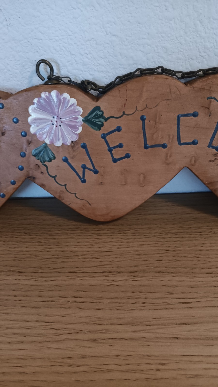 Vintage Goose Duck Handmade Welcome Sign Plaque Cottagecore