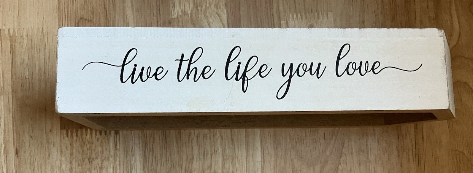 Laugh Dream Create Wish Nurture Home Wood Decor Kitchen Living Room Farmhouse