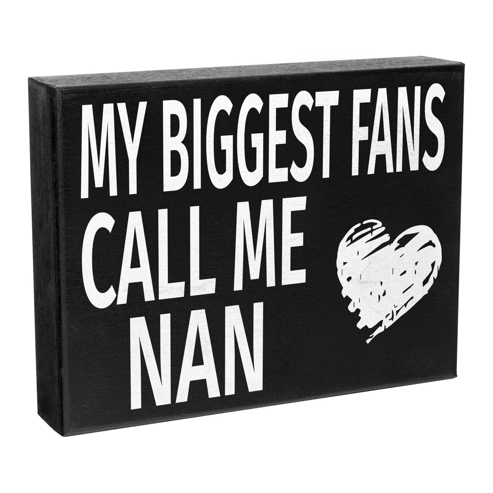 JennyGems Nan Gifts, My Biggest Fans Call Me Nan Sign, Birthday Gifts for Nan
