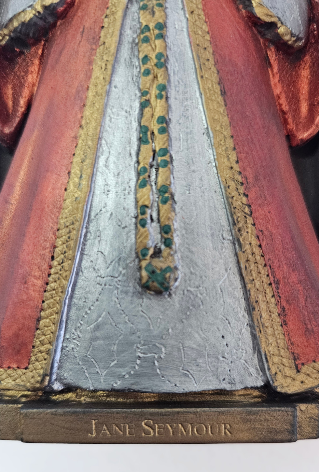 Marcus Designs “Jane Seymour” Chalkware Wall Plaque DH Morton Tudor Art
