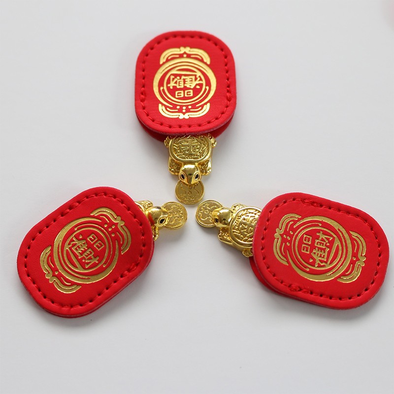 Fengshui Lucky Turtle Wallet Charm Money-biting TurtleOrnaments Decor Longevity