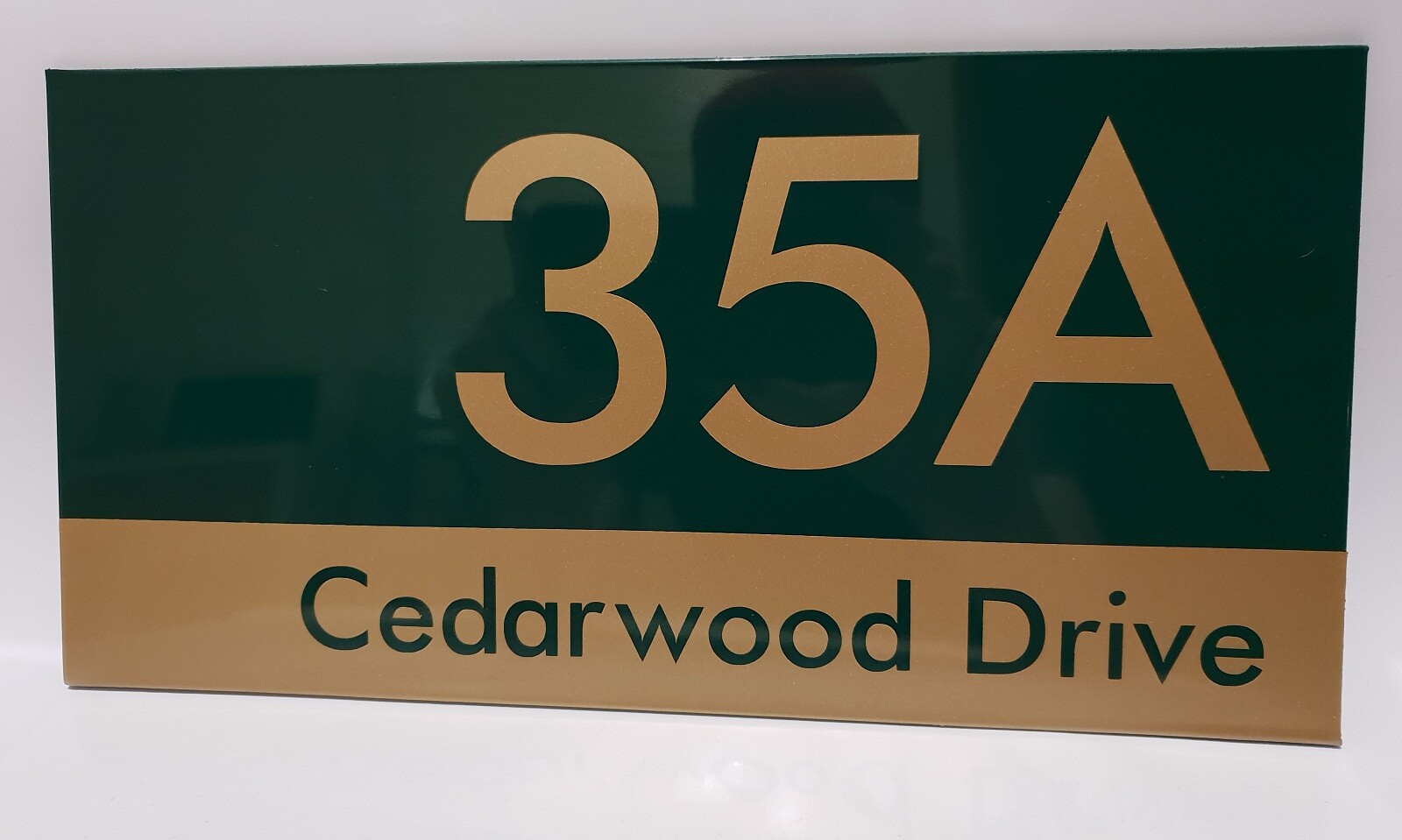 Custom Aluminum House Address Signs, Style, Colour and Size options!