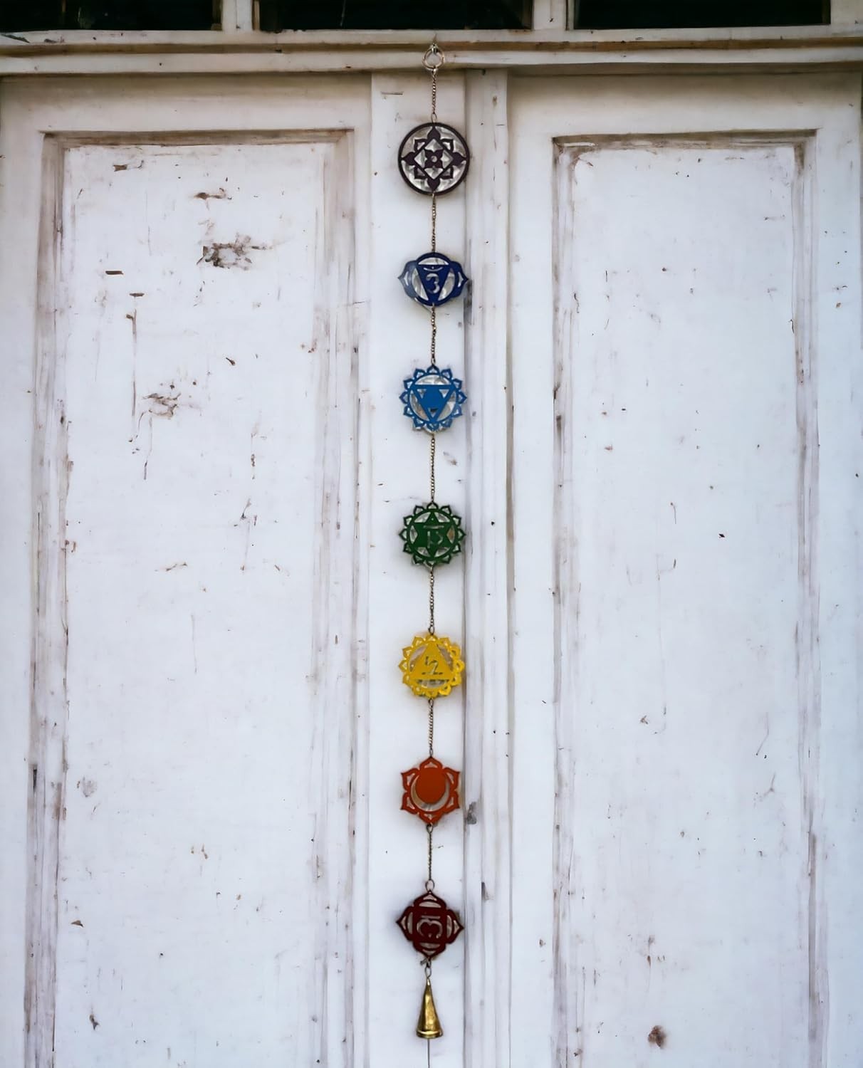 7 Chakras Wall Art Boho Décor Toran, Wall Hanging, Spiritual Room Décor, Yoga…
