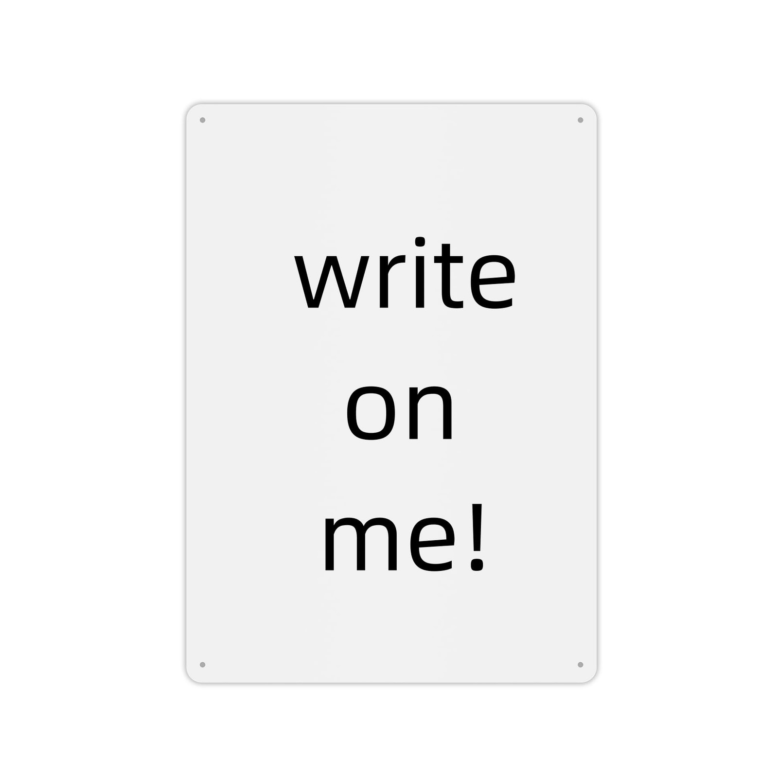 MUXYH 4 Pack White Sign Blanks, 14 x 10 Inches, Sturdy 14X10 inches,