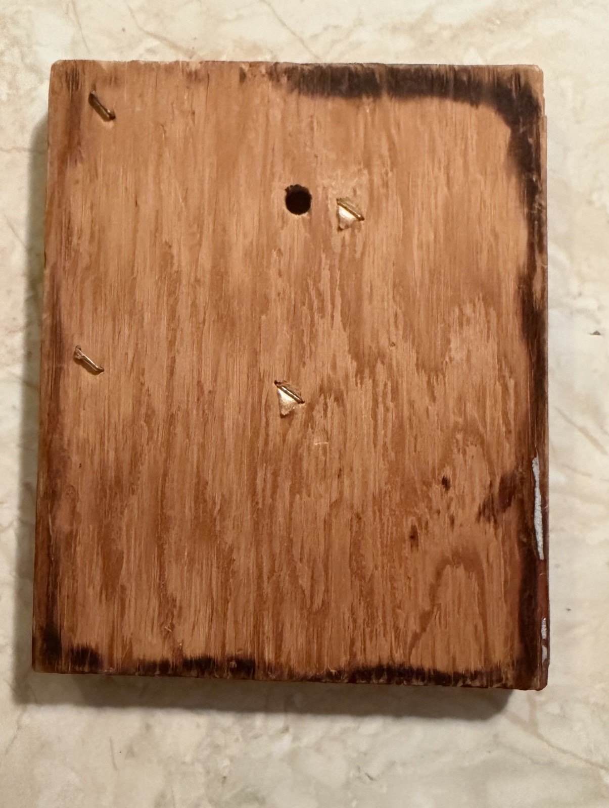 Vintage Rustic Botanical Wood Wall Plaques Set of 2 Cottagecore Floral Decor