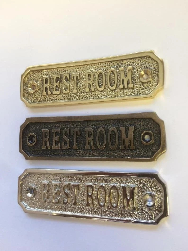 Customized Cast brass custom door signs – Personalized plaques – Outdoor plaques