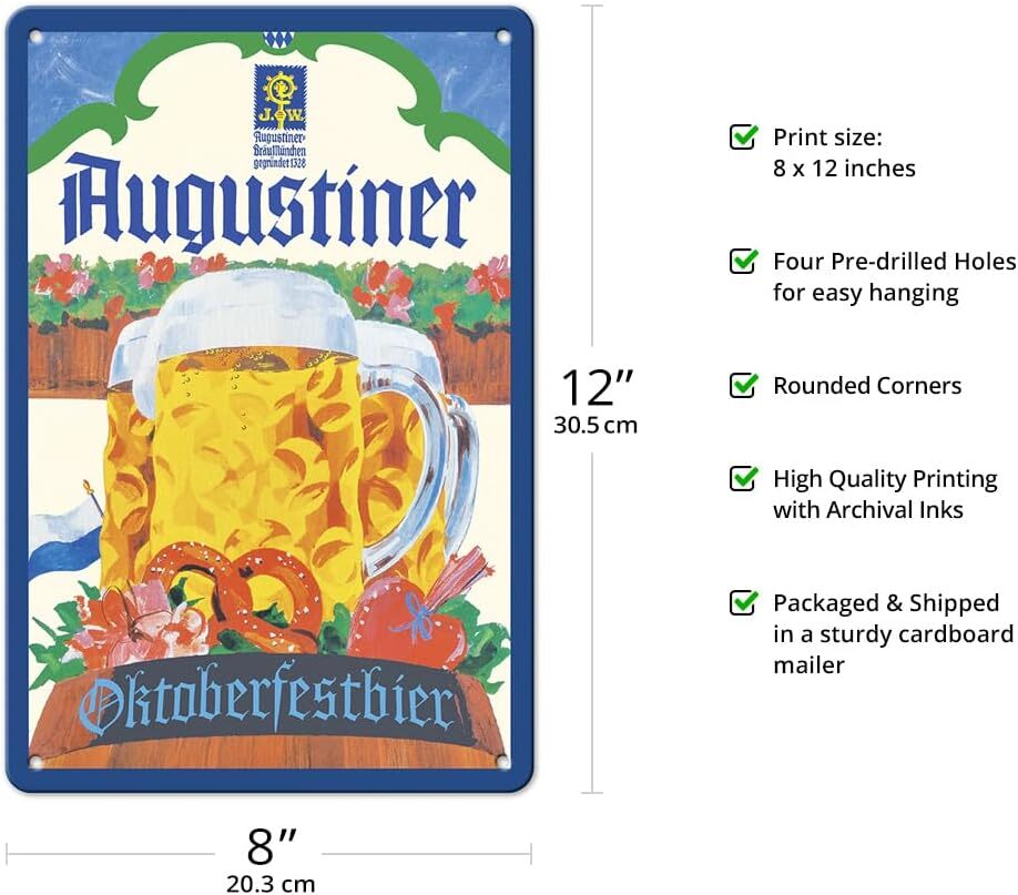 Pacifica Island Art Augustiner-Bräu Brewery Octoberfest Beer (Oktoberfestbier) –