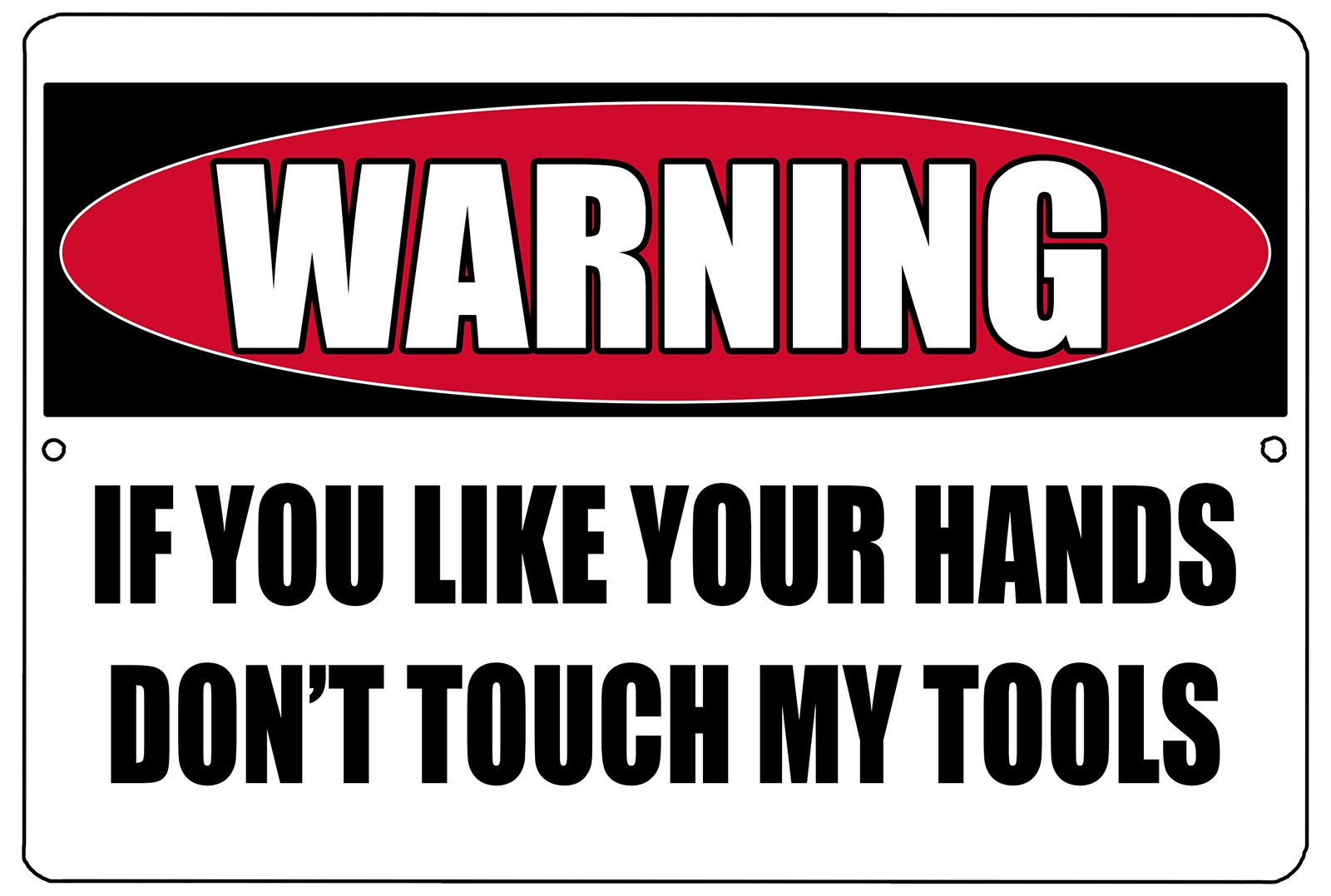 Rogue River Tactical Funny Metal Warning Tin Sign Wall Decor Man Cave Bar Don…