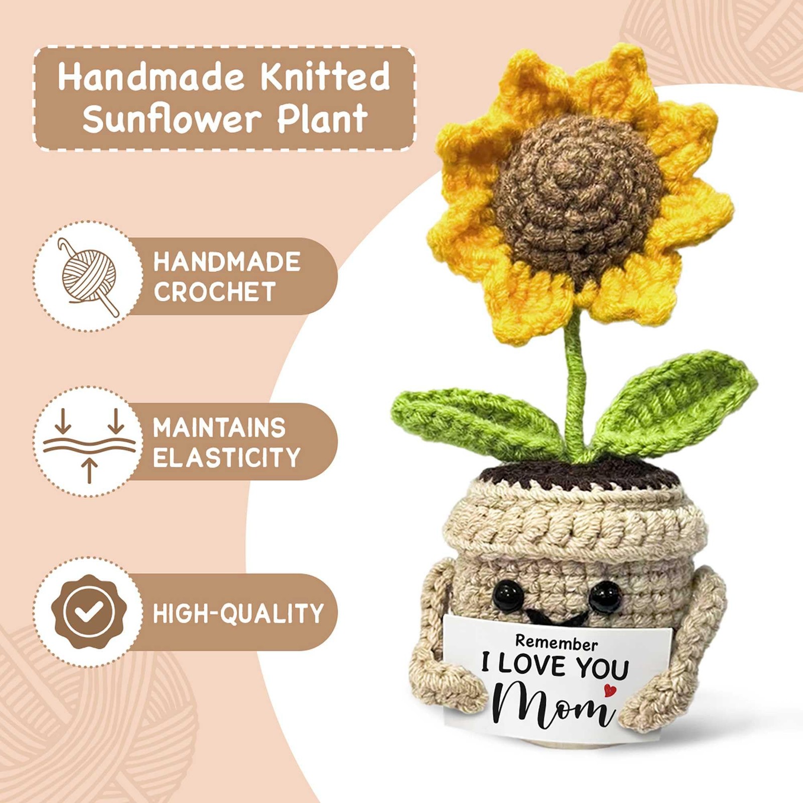 Mini Birthday Gifts for Mom, Mom Gifts from Daughters Remember I Love You MOM,