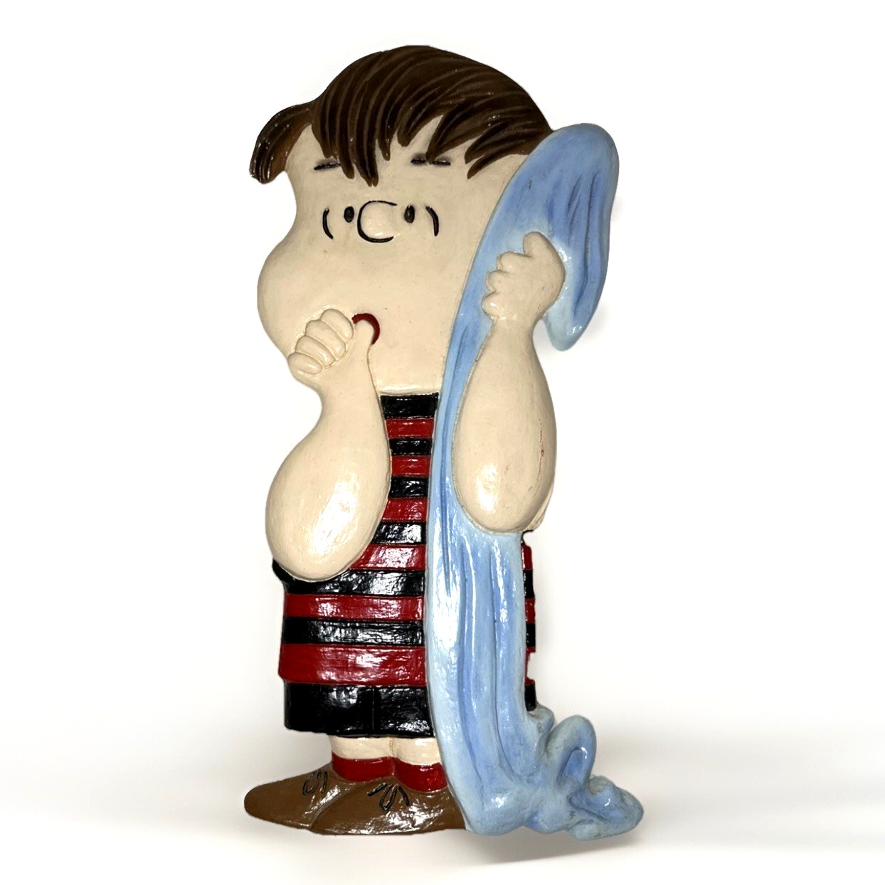 Linus Van Pelt Plaster 14″ Wall Plaque Peanuts Charlie Brown 1990 Charles Shultz