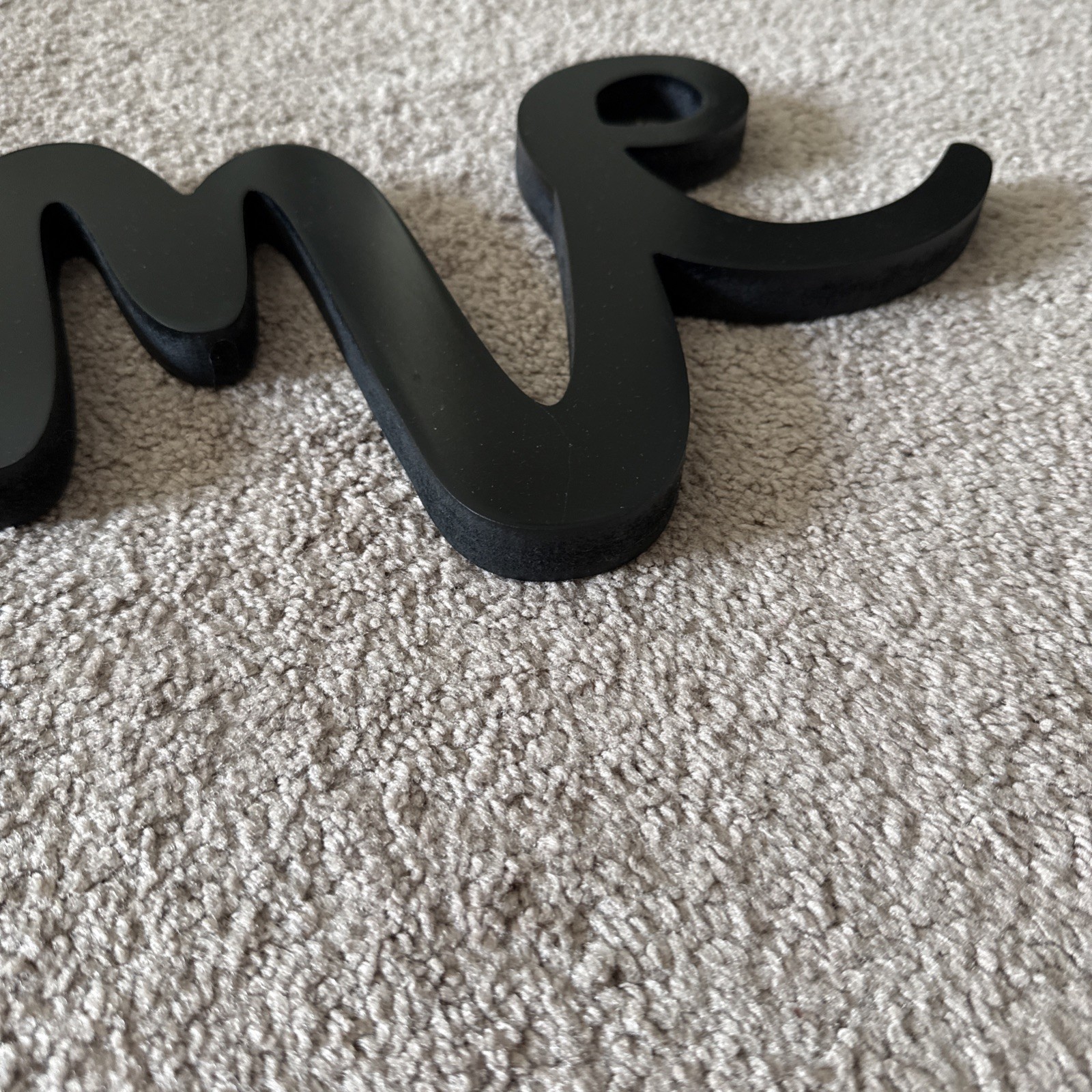 HOME Wall-Hanging Sign Compressed Wood – Large (28” Long)