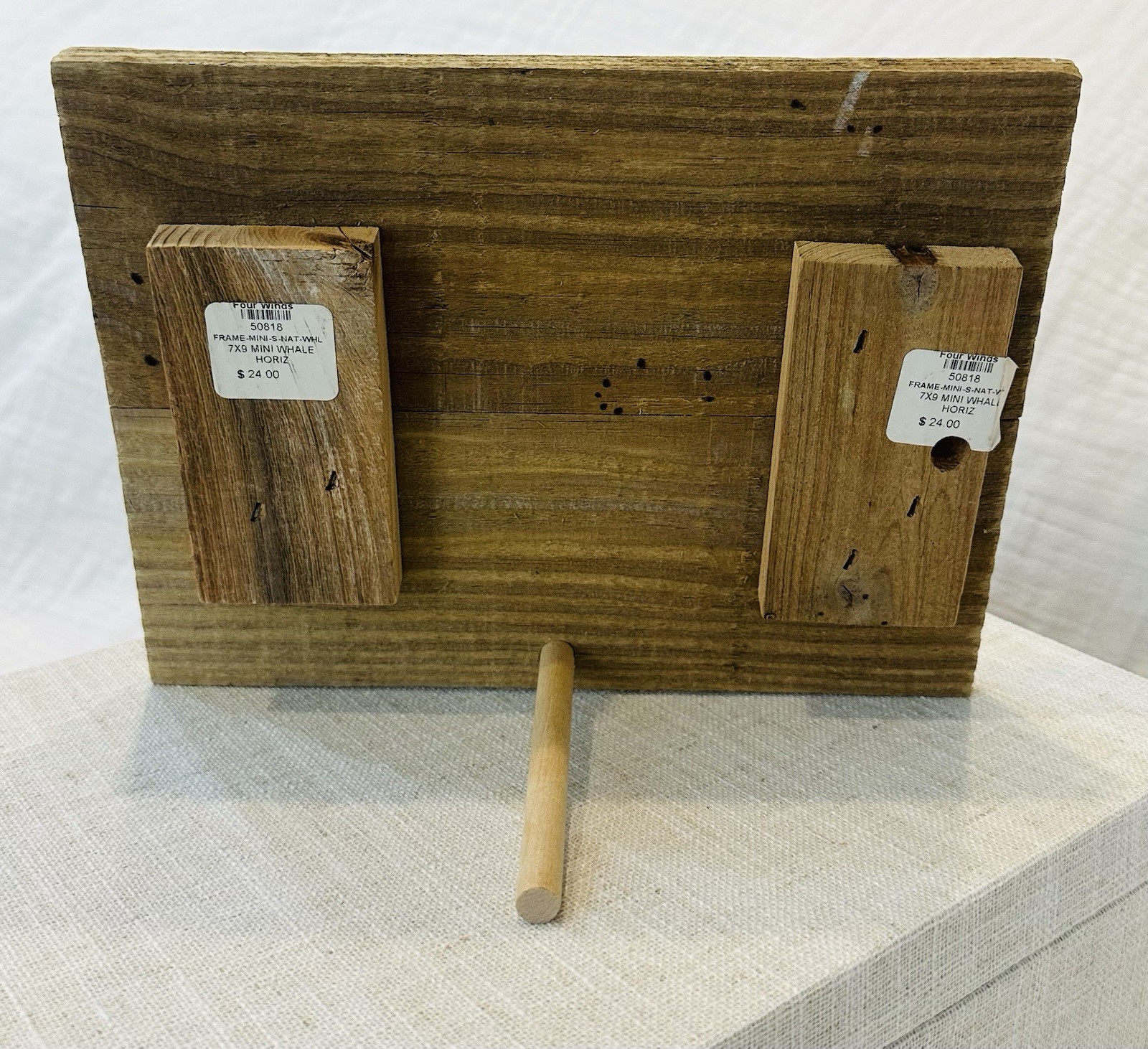 FOUR WINDS GIFTS Whale Board Frame NANTUCKET SHOP Coast Beach Decor RUSTIC WOOD