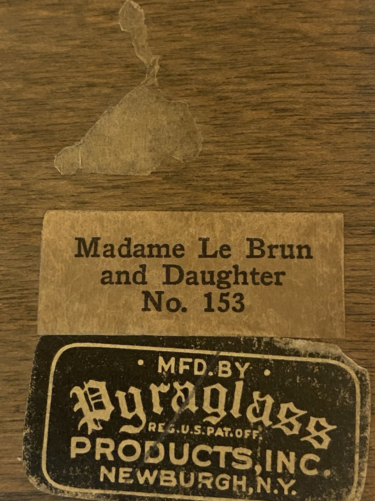 Wood And Print Madame LE Brun And Daughter Wood Plaque Home Decor Mother Child