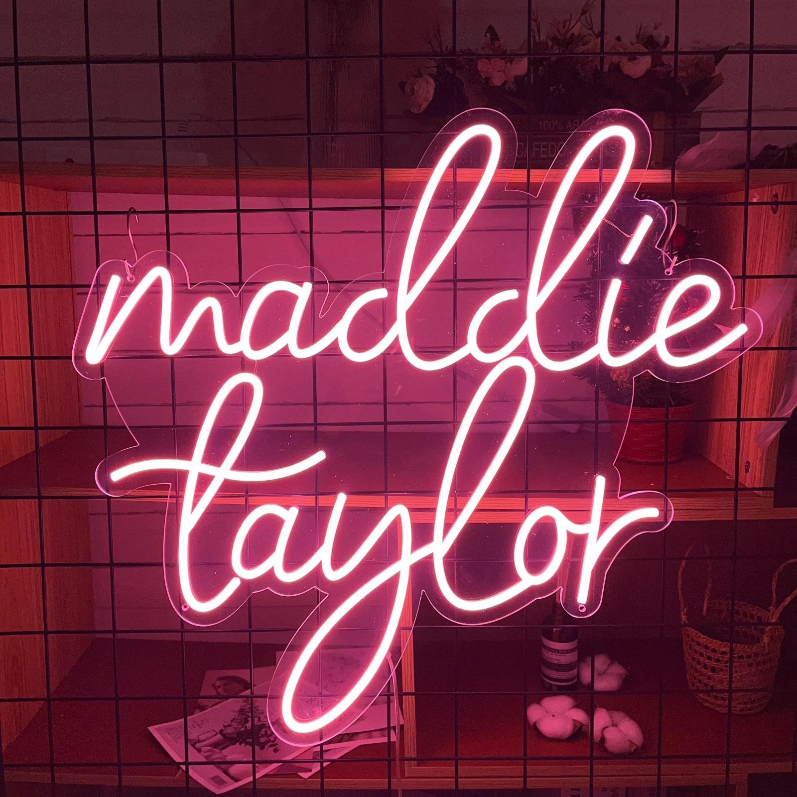 Custom Bar Neon Sign Personalized Business Logo Cocktail Pub Signs Decor