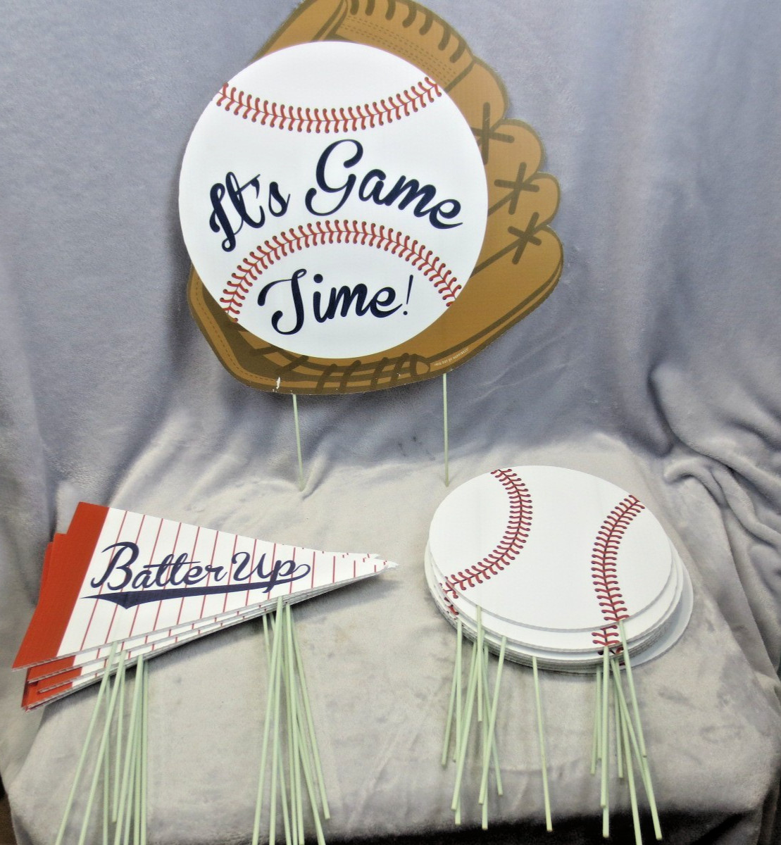 Big Dot of Happiness Batter Up Baseball Party Birthday Shower Cut-Outs Outdoor