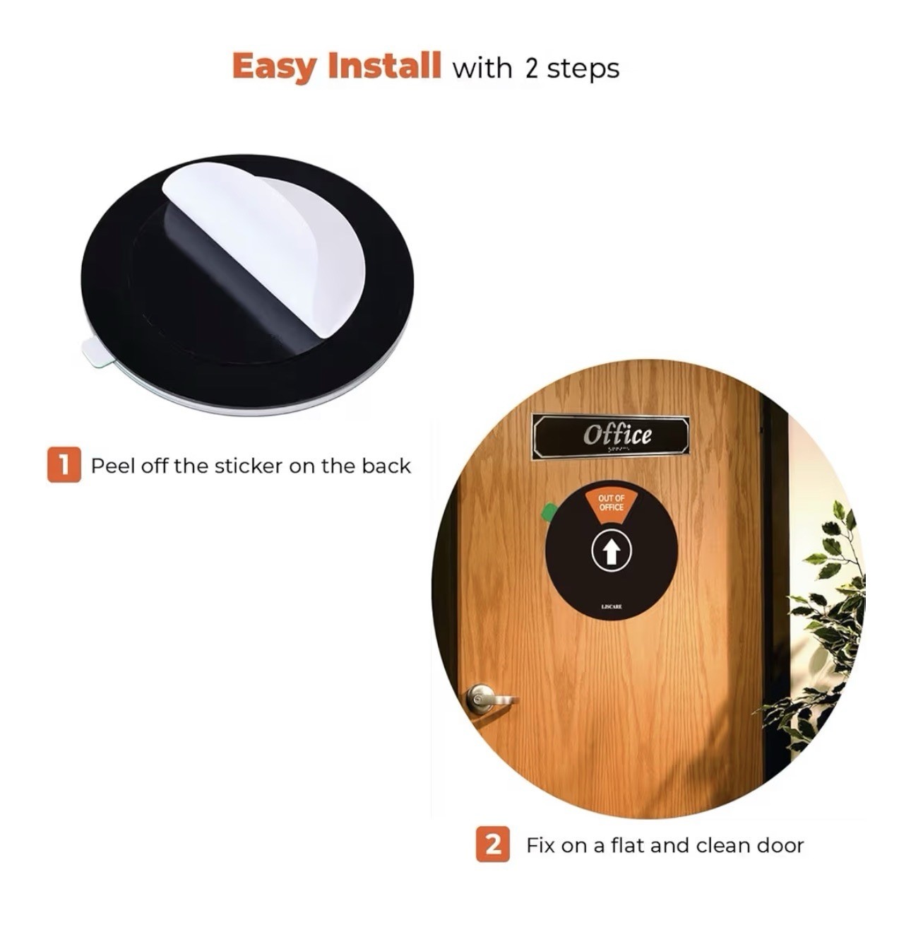 6 In Privacy Sign for Home Office