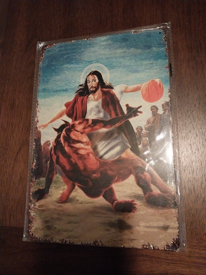 Jesus Breaking Satan’s Ankles Basketball 1 On 1 “The CROSS Over”