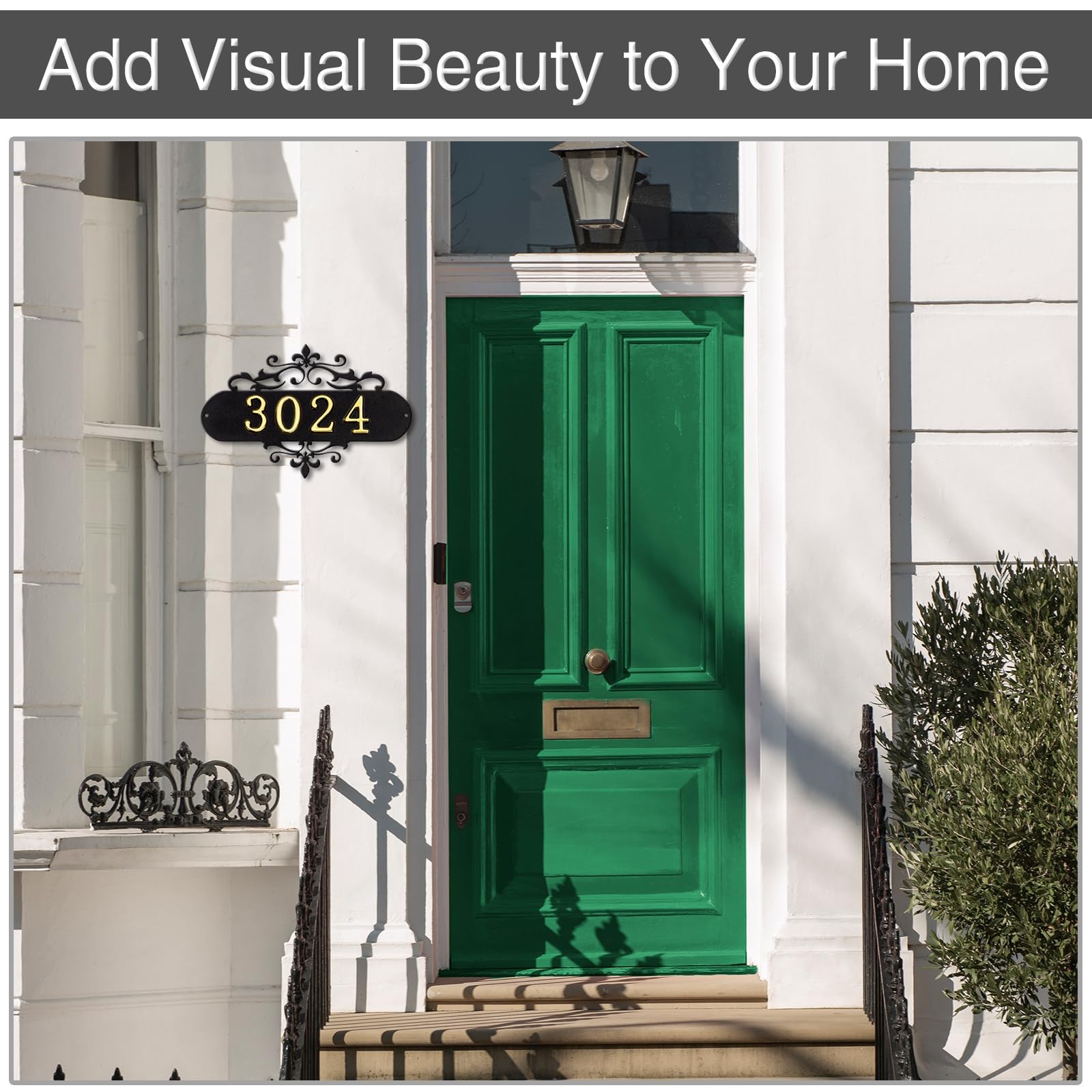 House Numbers for Outside,Metal House Address Numbers for Hotel House Home Offic