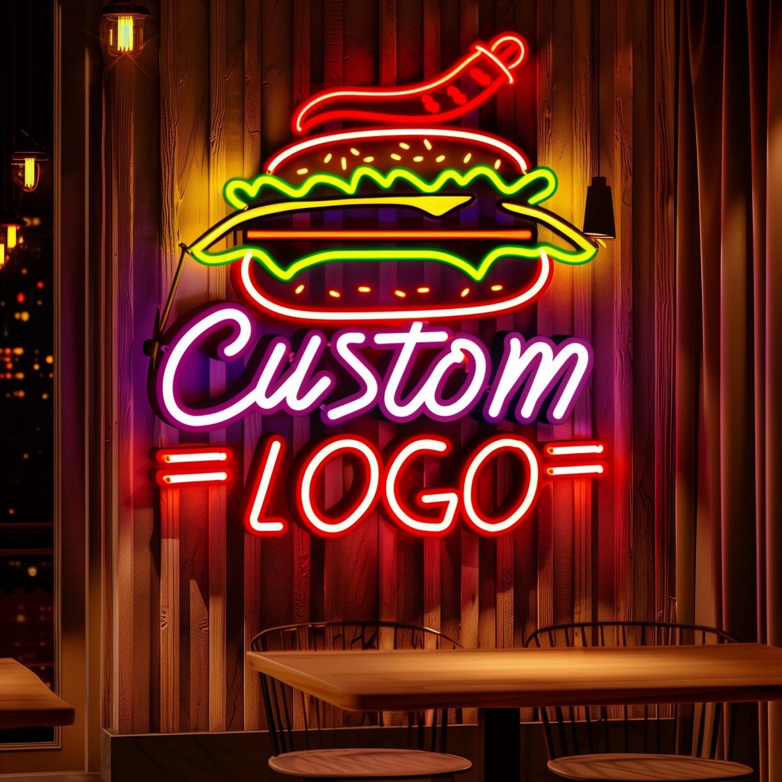Custom Acrylic Wall Sign Personalized Business Branding Display