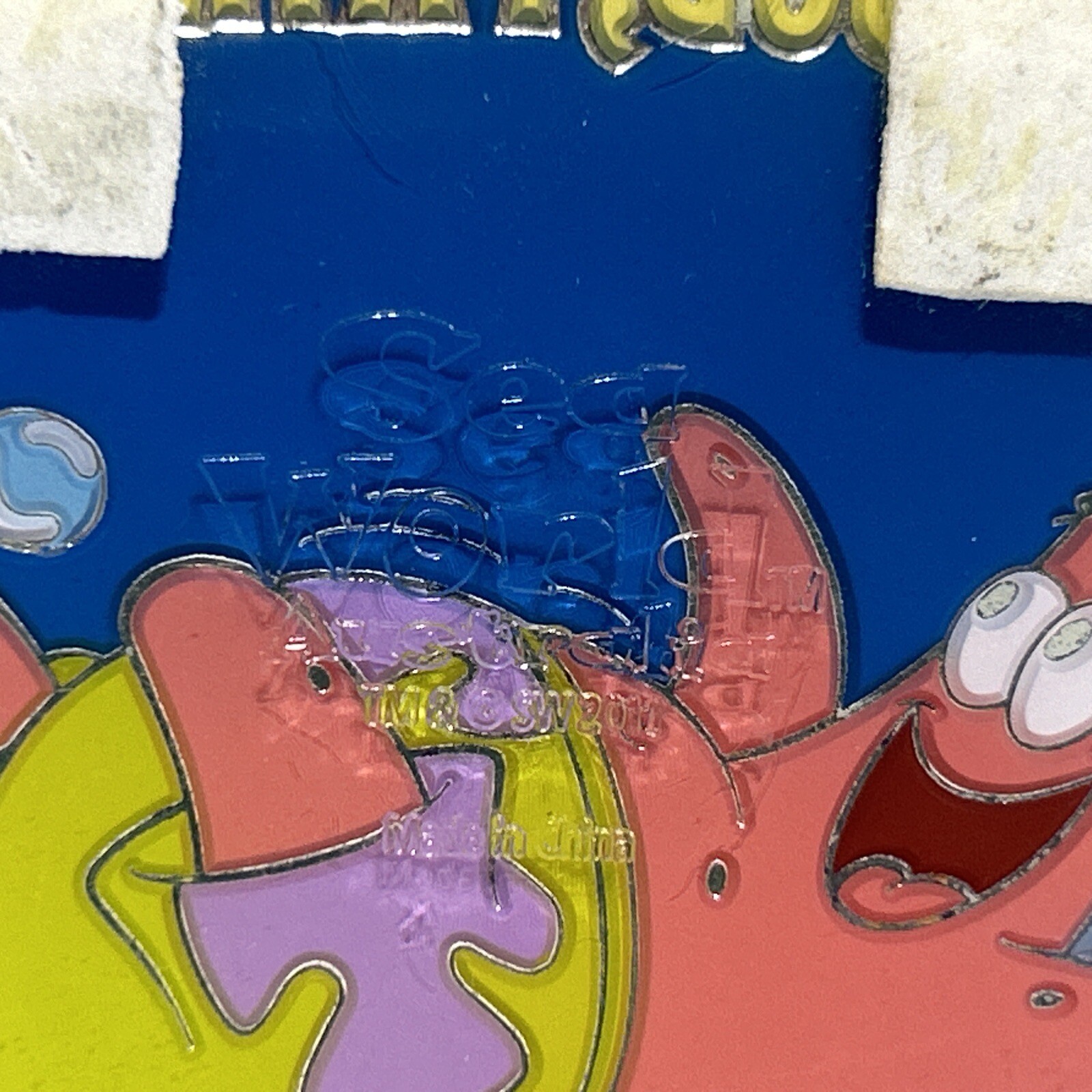 NEW – Sea World Nautical Nonsense Room of SpongeBob, Patrick & GARY Door Plaque
