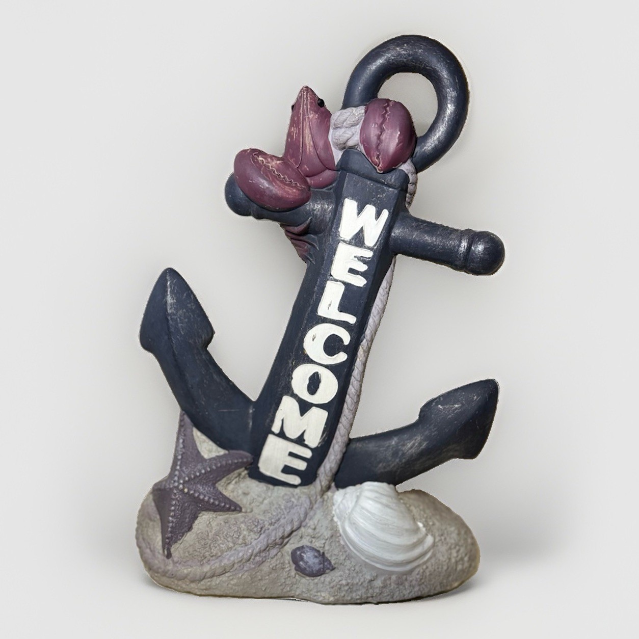 Garden Treasures 13-in H x 9.5-in W Anchor Garden Statue