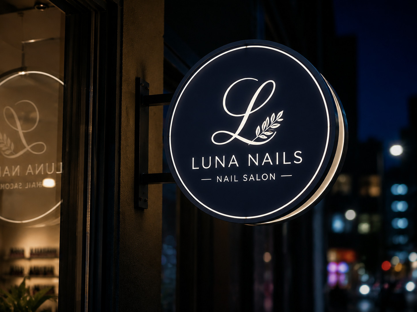 Custom Double Sided LED Light Box Sign | Illuminated Outdoor Shop Sign