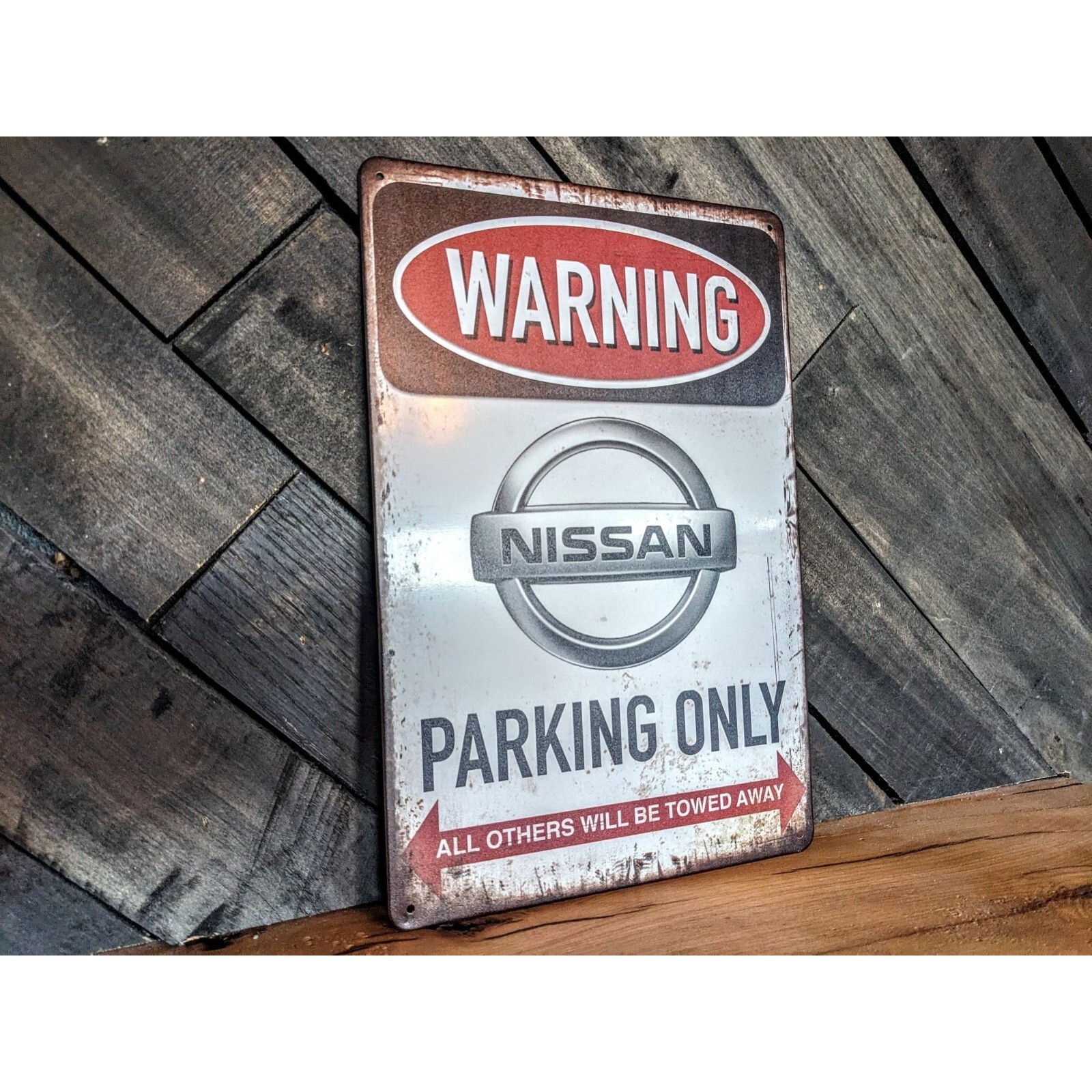Nissan Parking Only Sign – 8in x 12in
