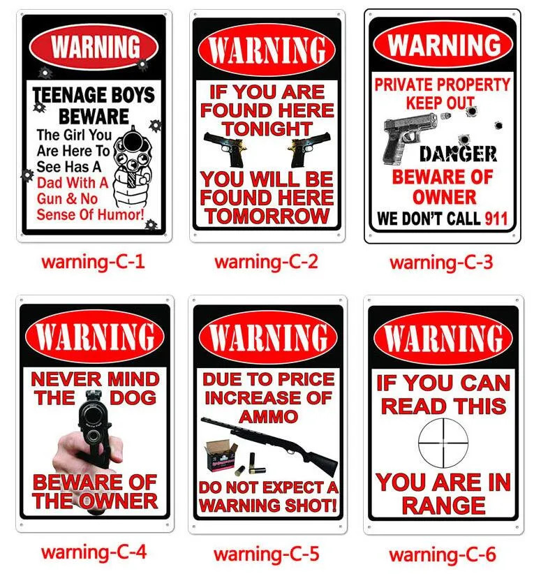New Warning nothing here worth dying for Vintage Rustic Decor Tin Metal Signs