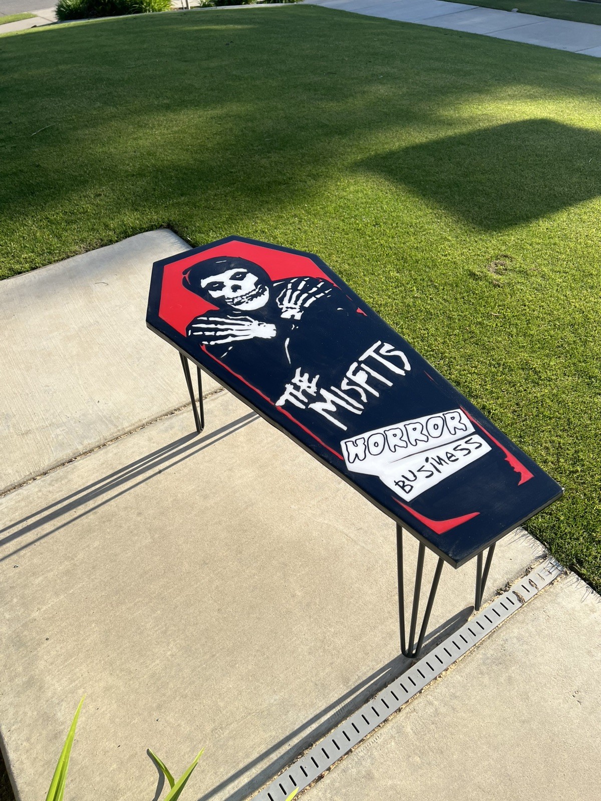 The Misfits Coffee table/wall decor By Hypnotic Art Design Free shipping