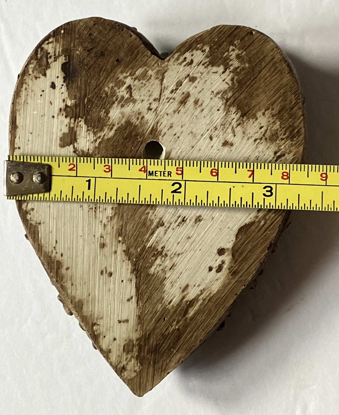 Heart Shaped Leaves With Face Hanging Plaque Resin 4.25 X 3.25