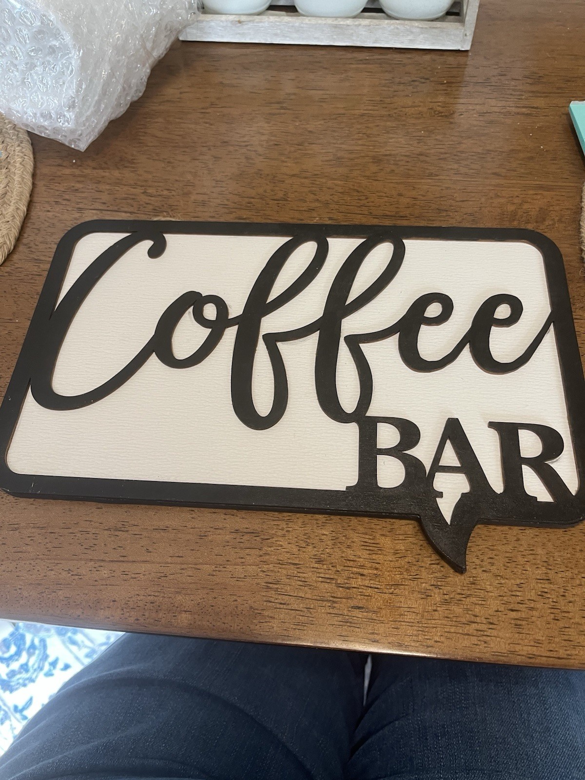 Coffee Bar Sign