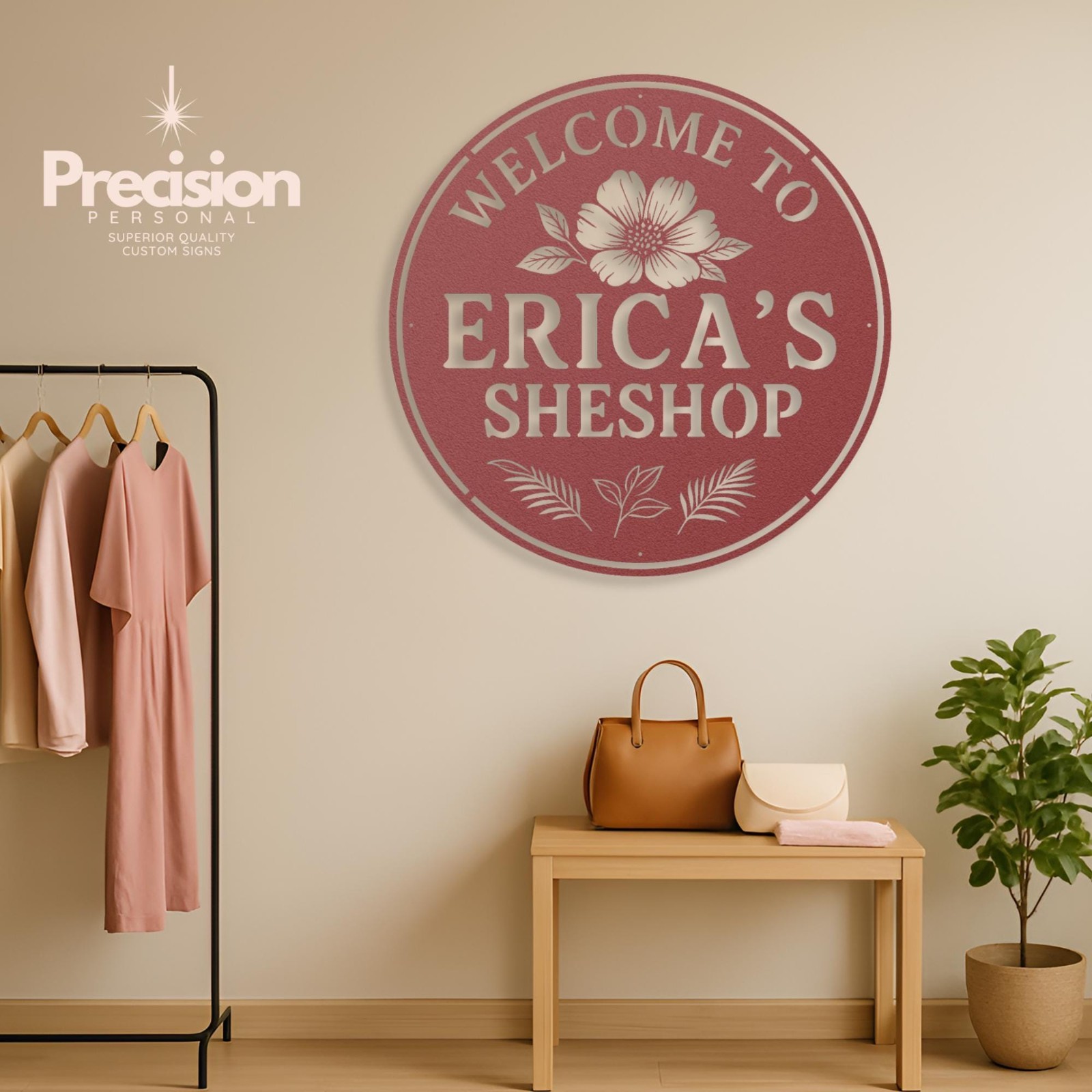 Custom Metal Sign – Your Logo, Design, Ideas, or Personalized Text Crafted in Me