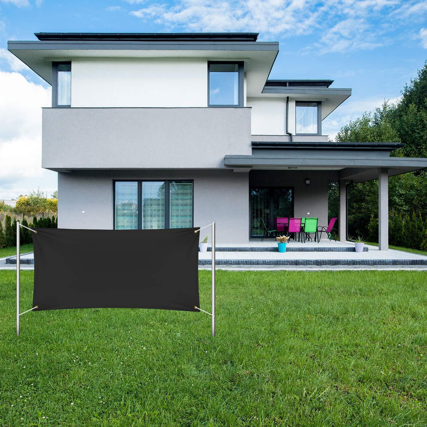 Large Blank Banners and Signs Polyester Oxford Cloth Sublimation Banner to Decor