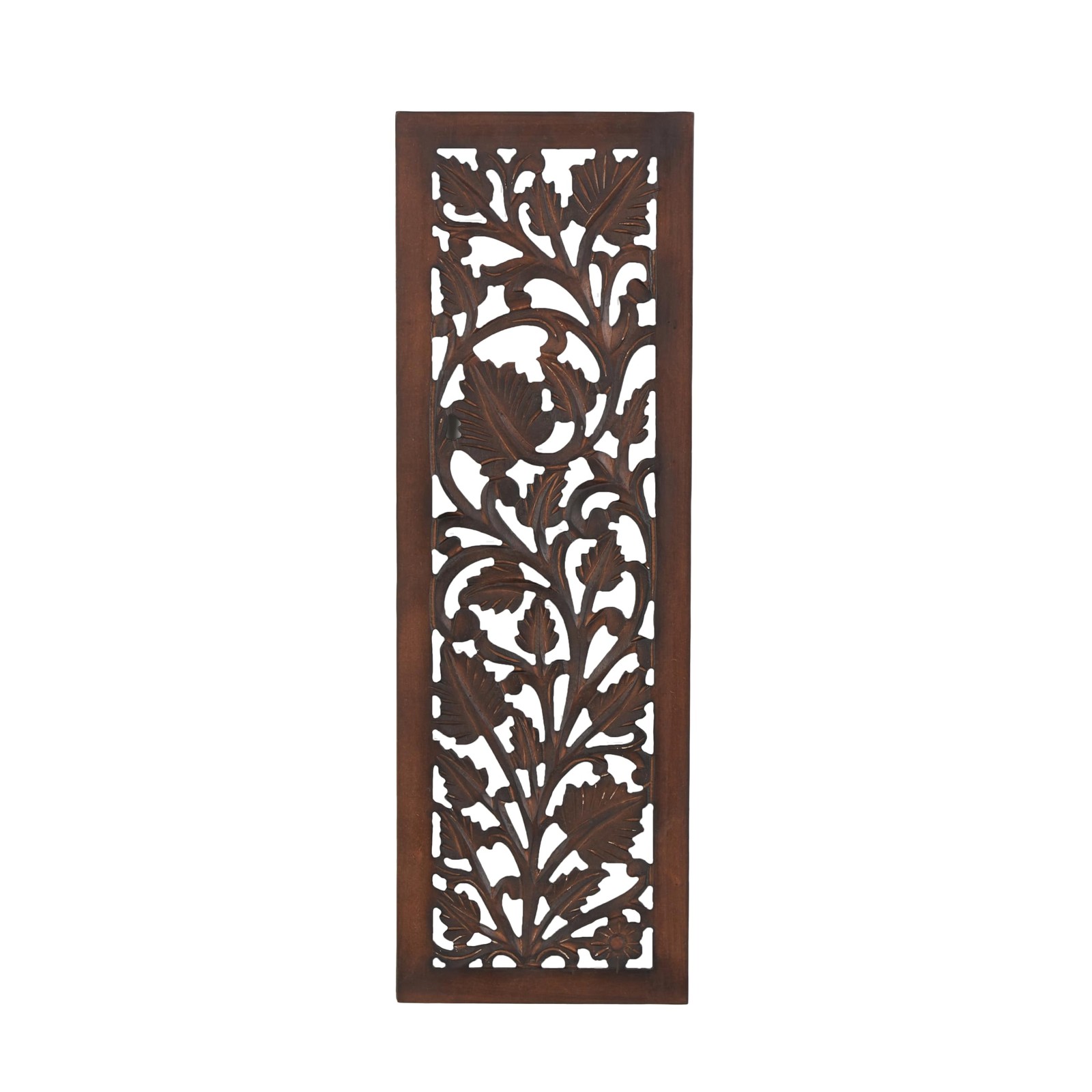 Wooden Floral Handmade Home Wall Decor Intricately Carved Acanthus Wall Sculptur