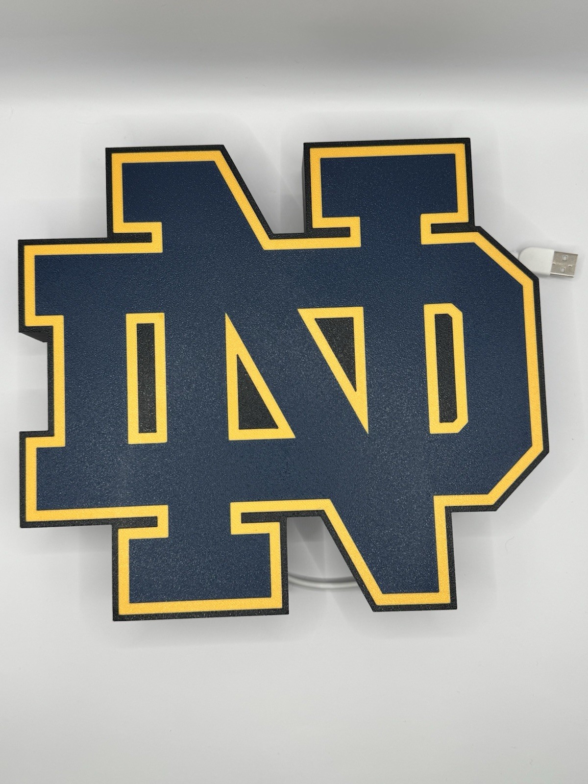 Notre Dame Fighting Irish – Light Up LED Sign College Football NCAA Big 10