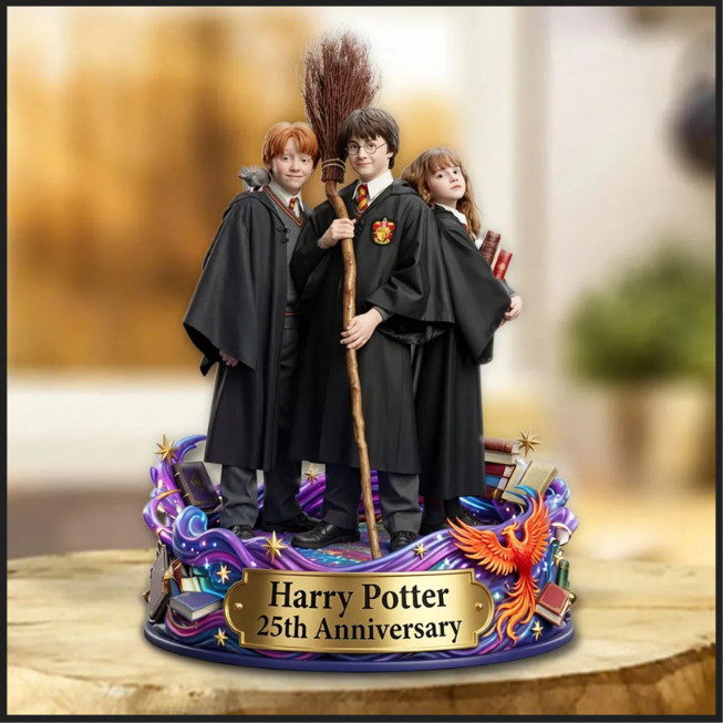 Harry Potter 25th Anniversary 2026 Custom Shape Acrylic Plaque
