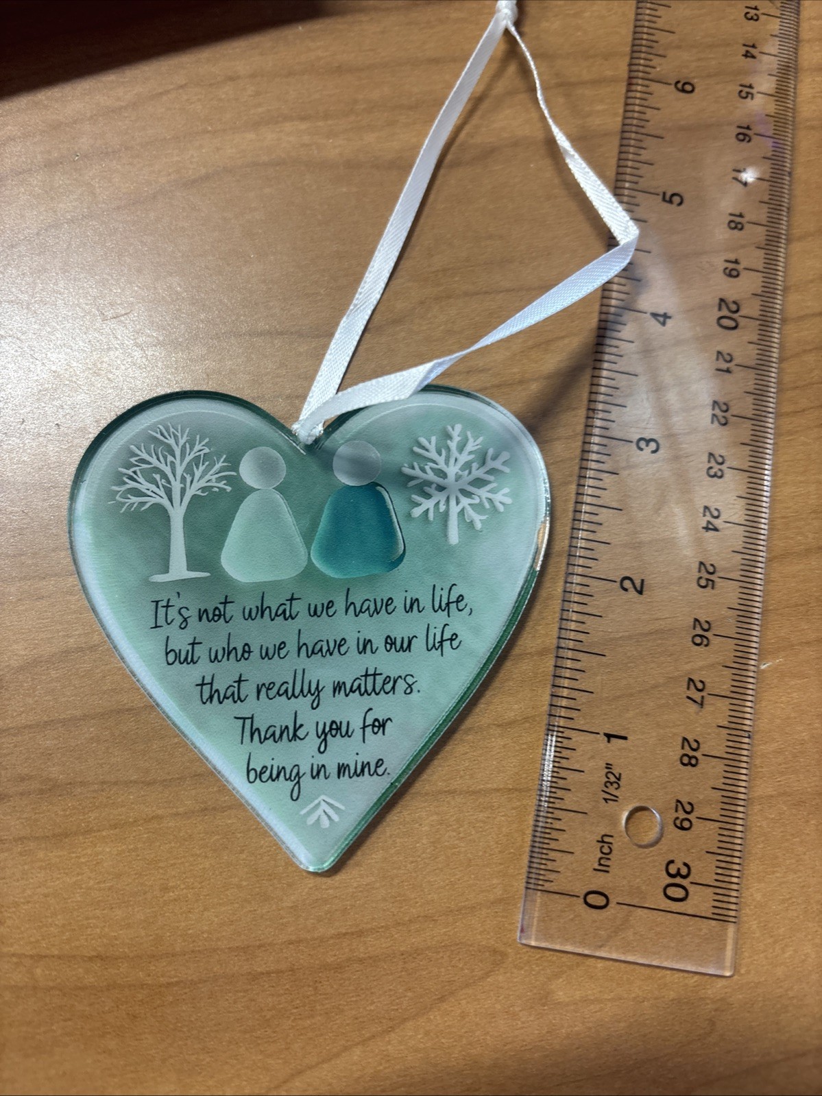 ACRYLIC FRIENDSHIP HEART. EVERYONE’S PERFECT GIFT TO GIVE OR RECEIVE. NEW