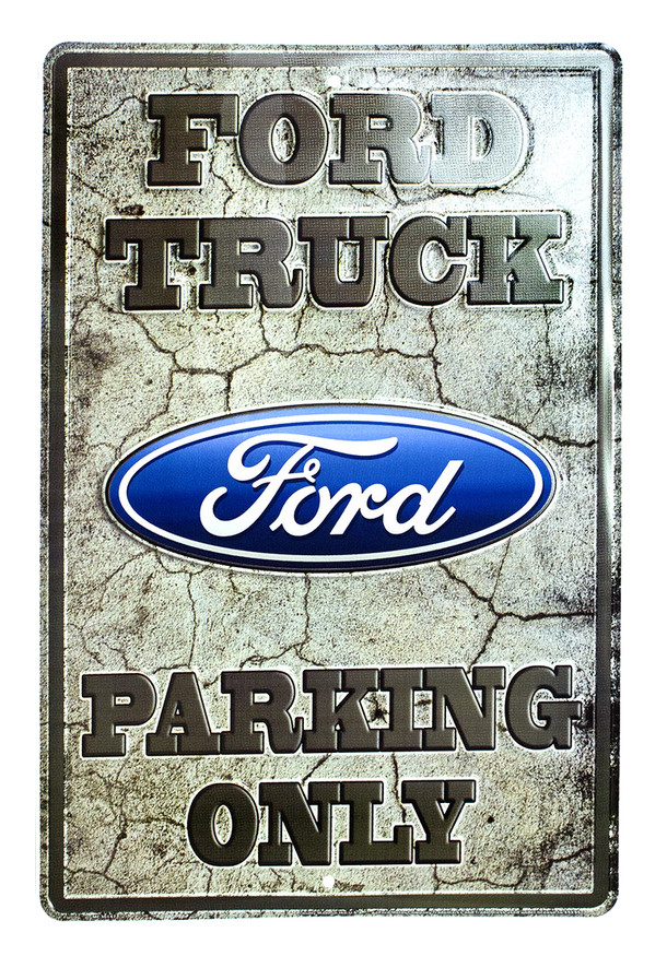 Ford Truck Color 12 x 18 Automotive Car Garage Man Cave Parking Only Sign