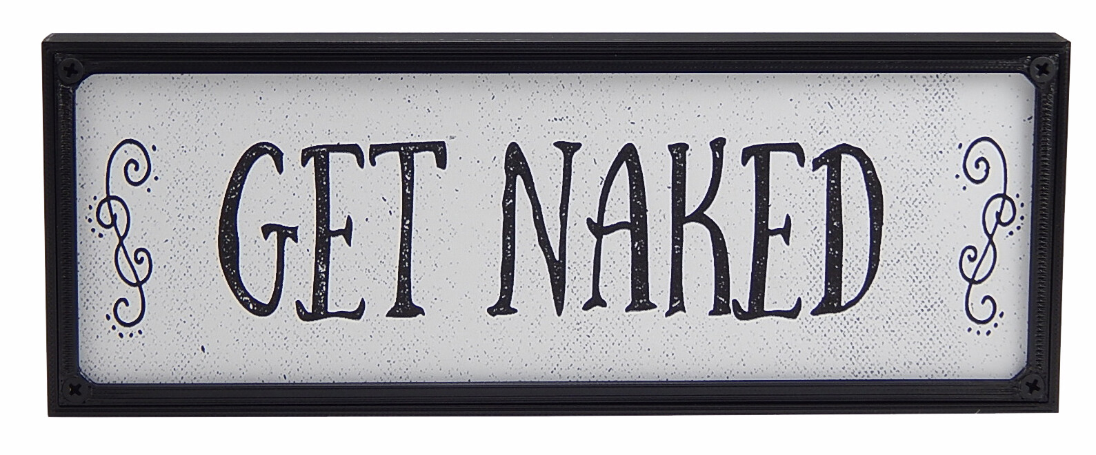 Funny & Cute Farmhouse Bathroom Toilet Sign Shelf Sitter Rustic Wall Home Decor